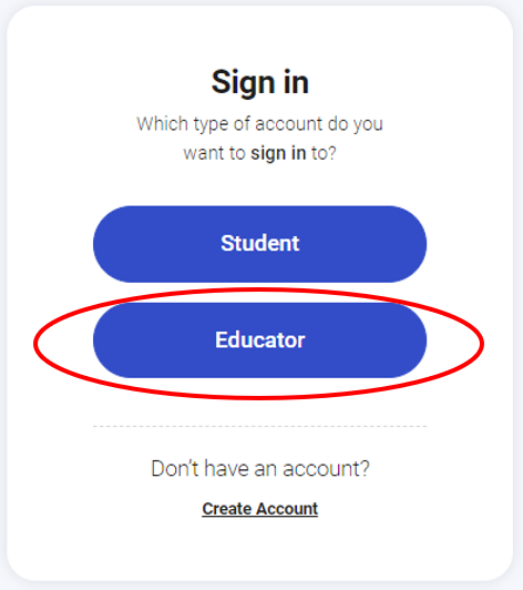 Sign In to Your Pre-AP Account