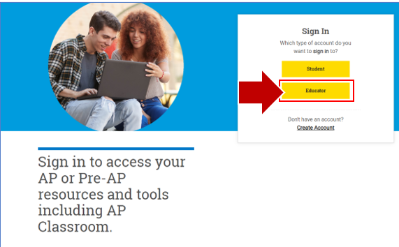 Sign In to Your Pre-AP Account