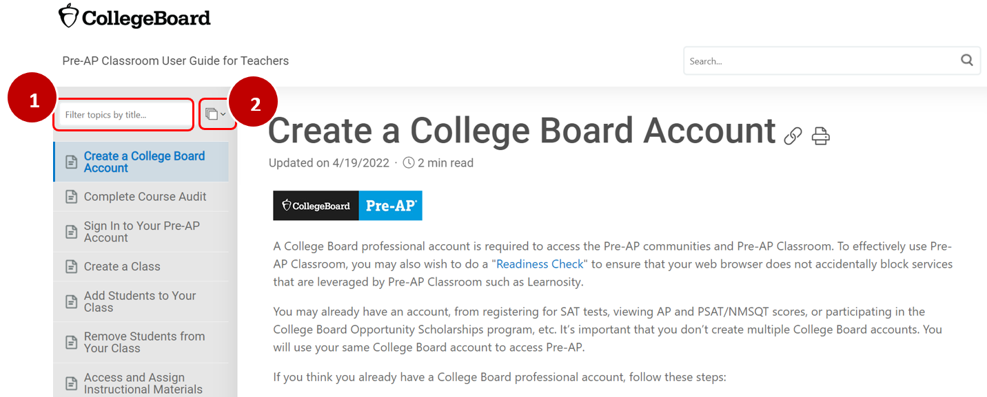 Creating a College Board Account Tutorial 